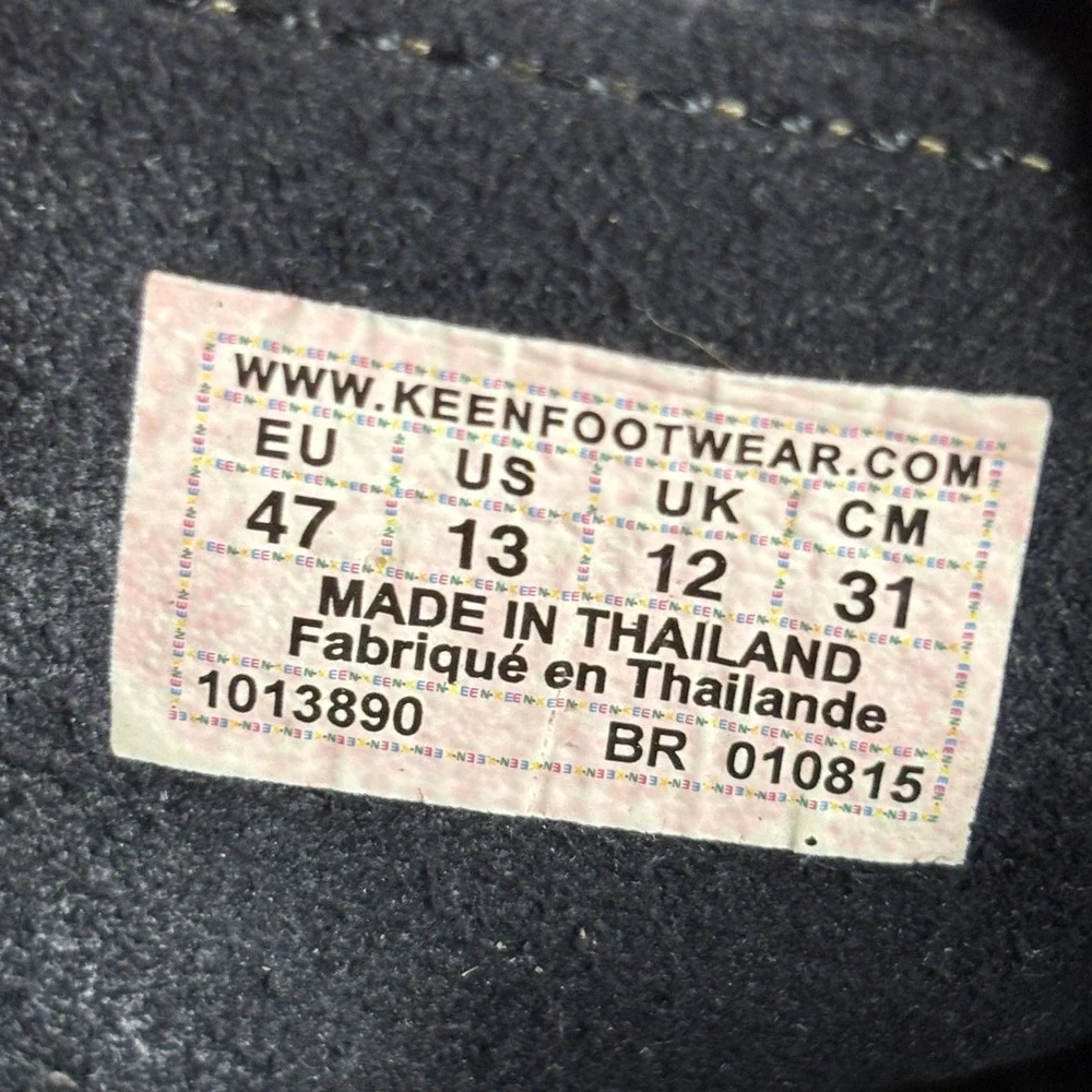 KEEN Uneek Cord Woven  1013890 Breathable Gorpcore Hiking Sandals Black Mens 13